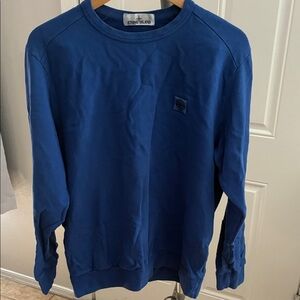Stone Island Men's Deep Blue Crewneck Sweater